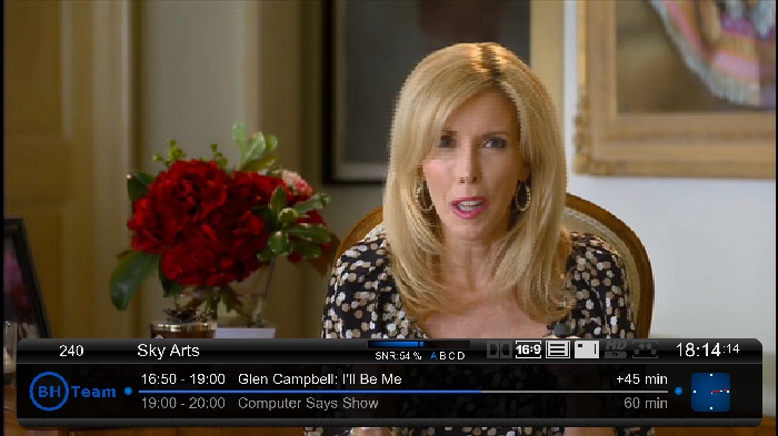 Sky arts uk 28East<br />12110 H 27500 5/6