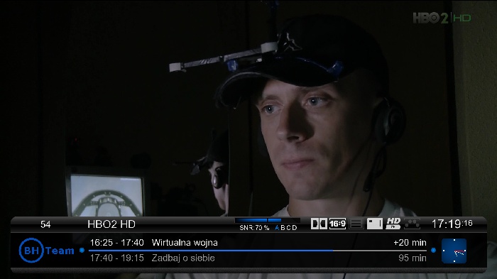 HBO2 HD 13East<br />10833V 27500 3/4