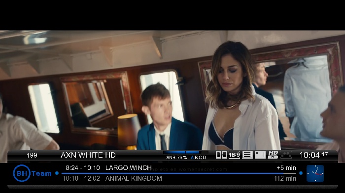 AXN White HD 19East<br />11435V 22000 2/3