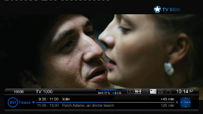 TV 1000 39 East<br />12729V 30000 7/8