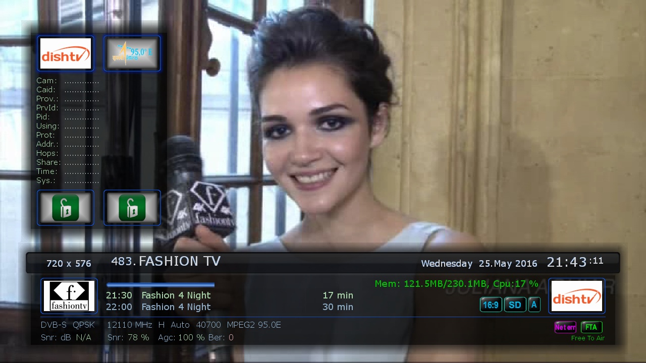 FASHION TV, 95 E, 12110 H