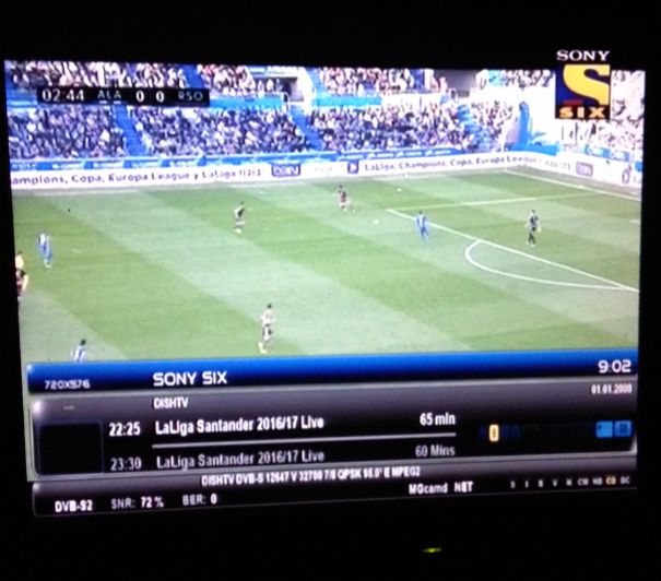 Dishtv sony six