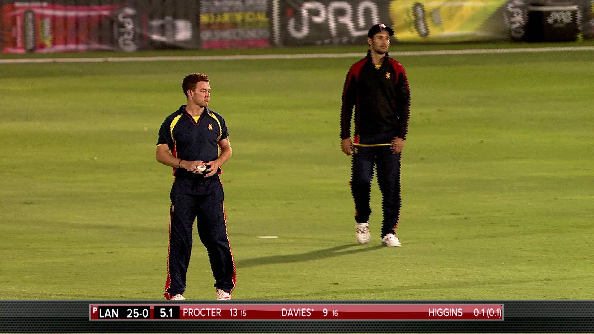 Emirates T20 Cup Final<br />12578 V<br />7E