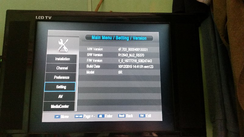 china startrack sr-550hd s/w chaye